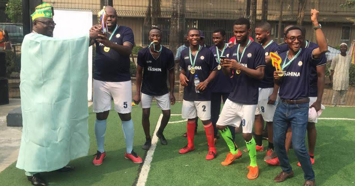 Football team in the Partners'cup